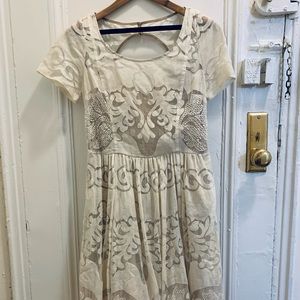 Anthropologie Lace vintage Style Dress